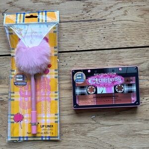 Revolution Clueless Lip Liner and Palette Set - Pink